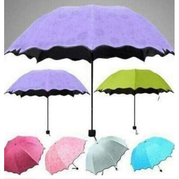 Promo Payung Lipat 3D Lipat Payung Hujan Cod