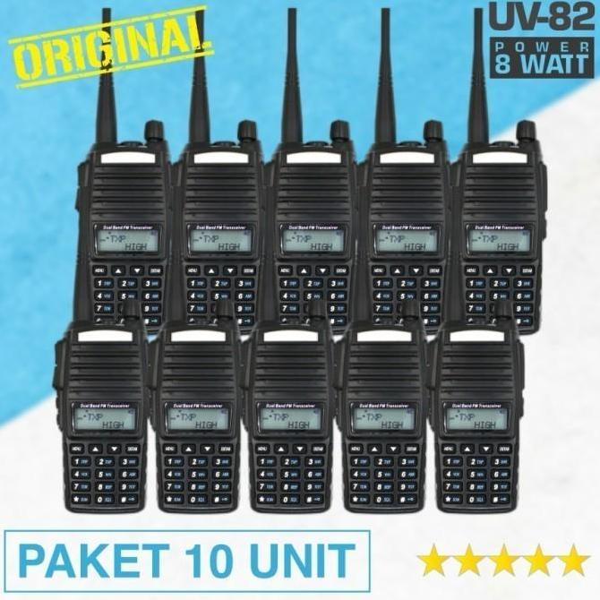 HT BAOFENG UV82 Pro Handy Talky Walky Talkie UV82 Dual Band Original