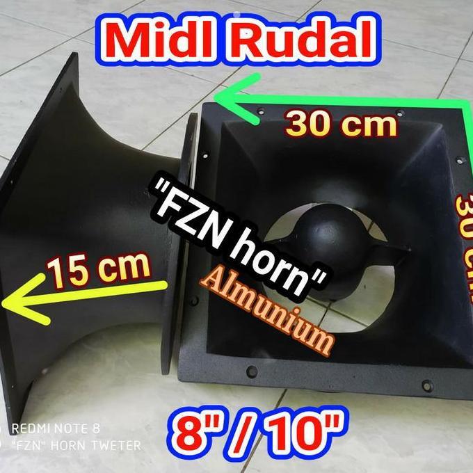 MIDL RUDAL 8"/10" BABET - HORN TWEETER TWETER SPEAKER ORIGINAL DAN TERPERCAYA