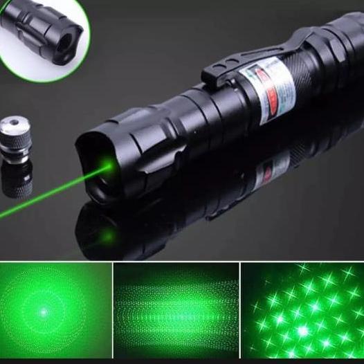 SENTER LASER HIJAU JARAK JAUH 303 POINTER ORIGINAL DAN TERPERCAYA