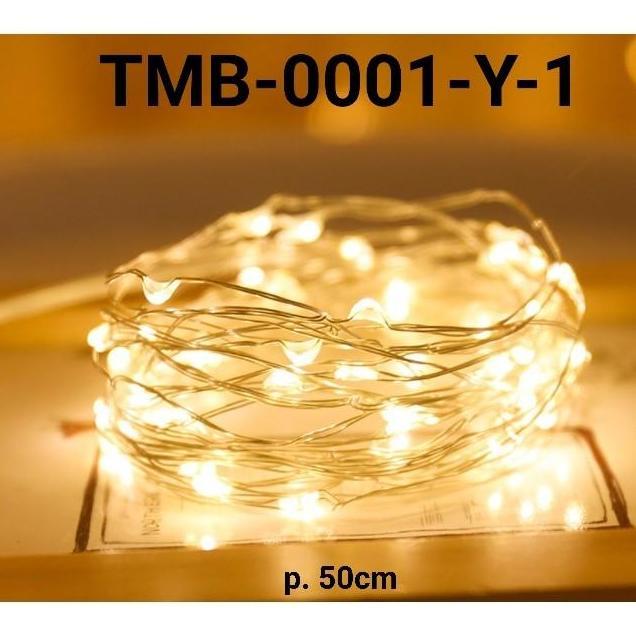 Promo Gr-Tmb-0001 Hiasan Kue Lampu Led Kawat Hias Natal Tumblr 50Cm 1 Meter Cod
