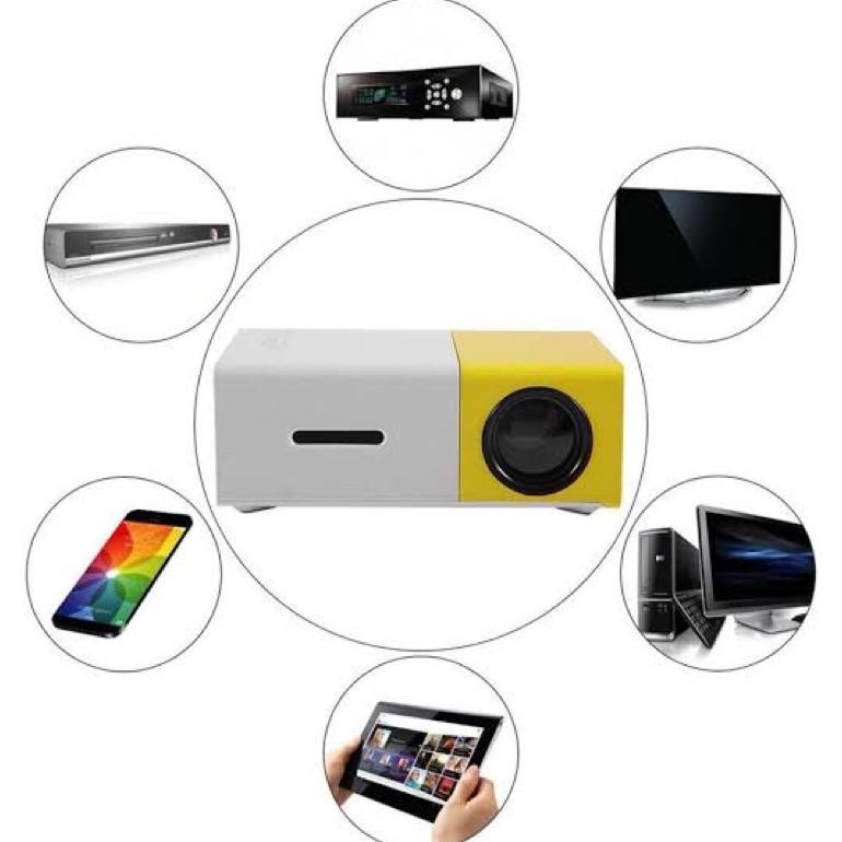 LCD Projector proyektor mini YG - 300 LED - YG300 - YG 300 Proyektor