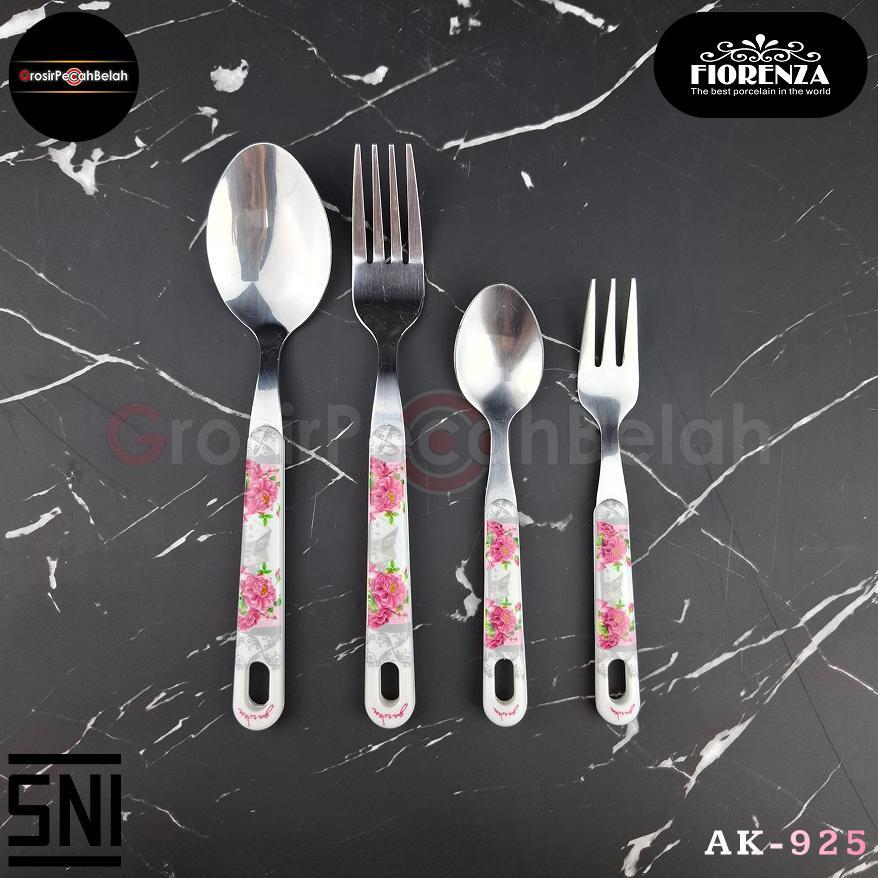 Sendok Garpu Set Tutup Cutlery Set Fiorenza AK-925 Sendok