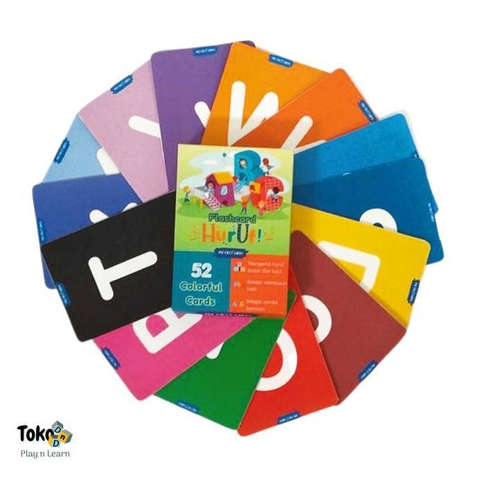 Mainan Edukasi Anak My First Flashcards Huruf Abjad Kartu Alphabet