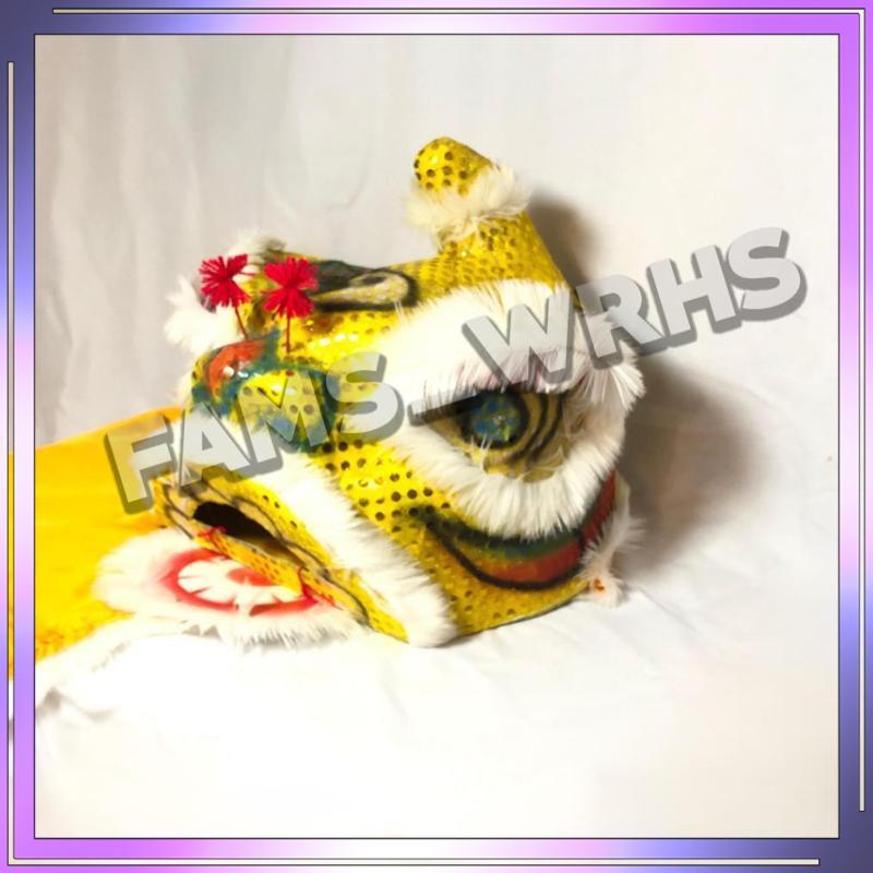 Termurah Barongsai Anak Dewasa Bahan Karton Tebal Kokoh Barongsai Kedip - 2025 COD Termurah Terlaris