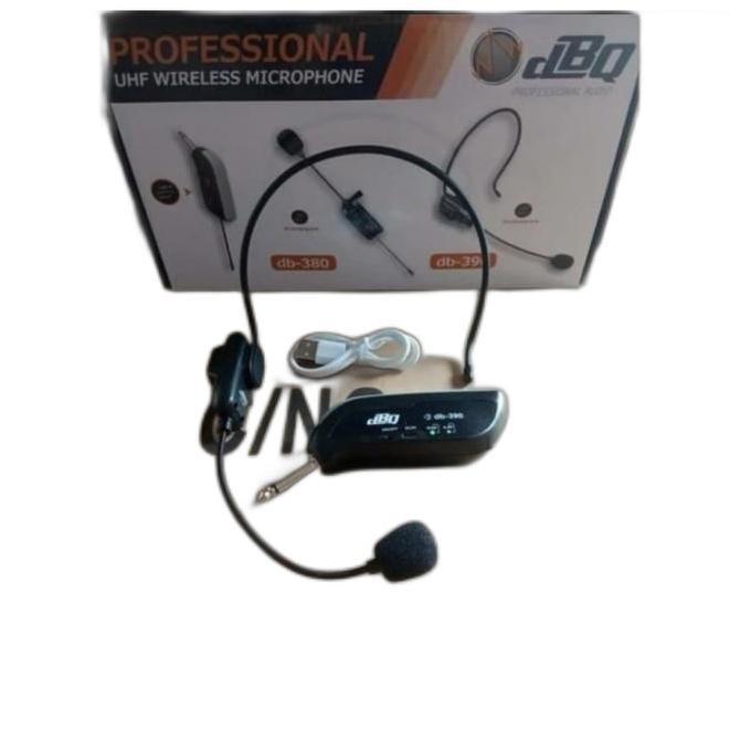 Mic Wireless DBQ DB 390 Headset/Bando Original Original