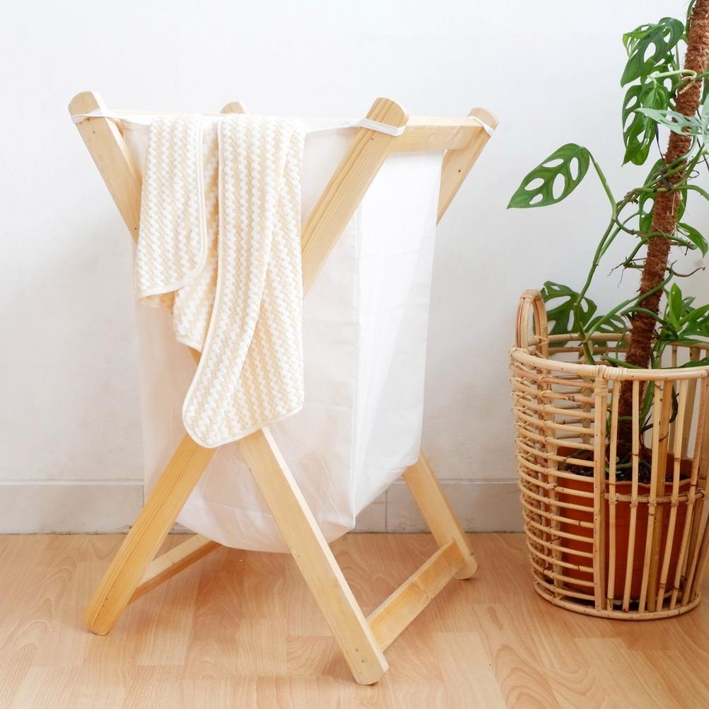 Laundry Basket (Keranjang laundry/Rak skadinavia/Keranjang Easthetic) Keranjang Laundry