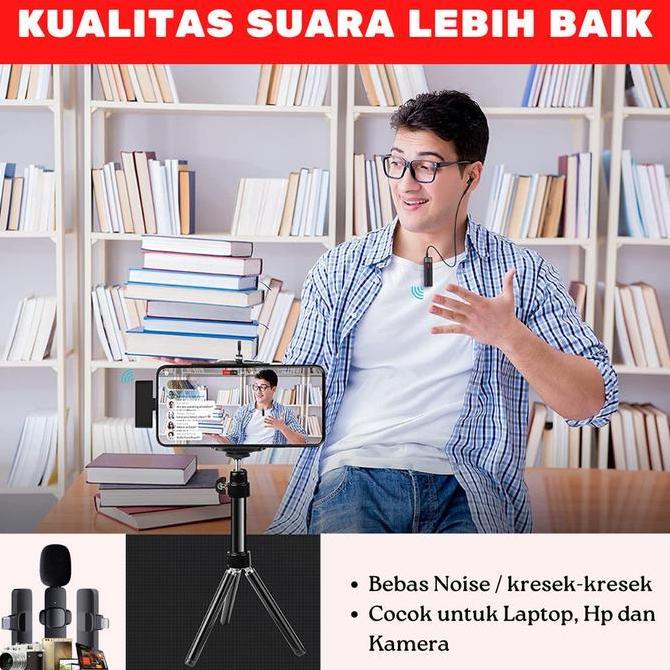 VMT Microphone Wireless clip on micro USB Original