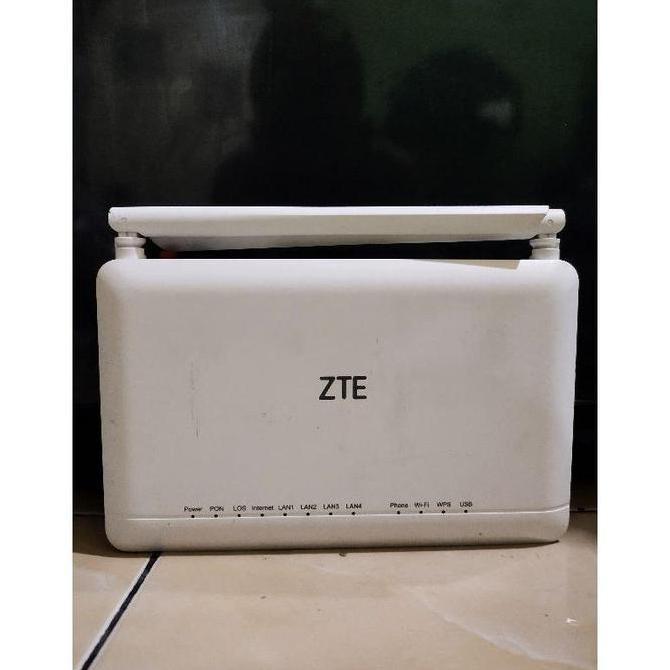Zte F670L Port Biru Plus Adaptor Terbaru Best Quality Asli 100% Original Original
