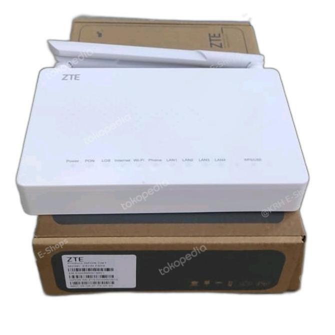 ZTE f670L import port biru Original