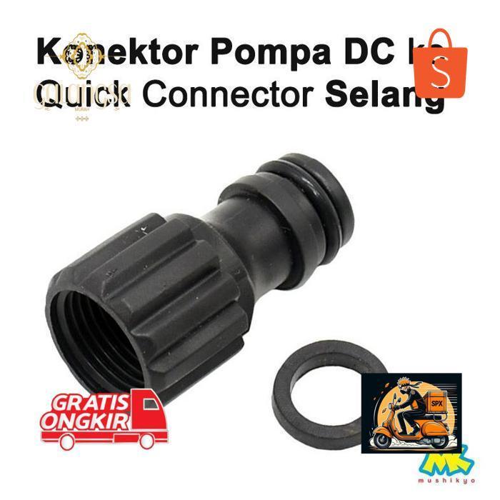 h-4 fg-7 Adapter - Konektor Selang Pompa DC Original Terlaris