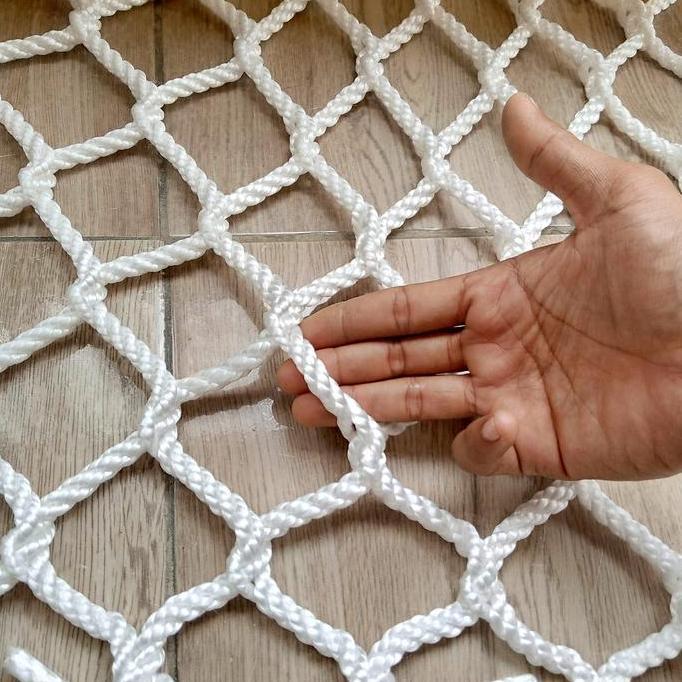 Jaring Tali Nilon 6Mm, Jaring Pengaman, Jaring Hammock