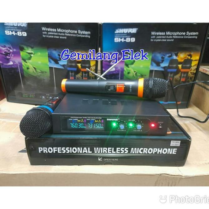 Mic Wireless SHURE SH 89/ SH89 Original