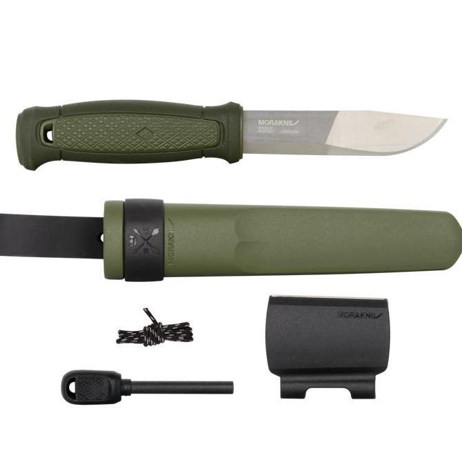 Pisau Morakniv Kansbol With Survival Kit - Bushcraft Stainless Steel