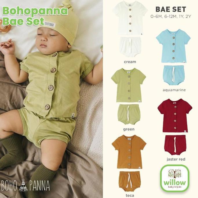 Setelan Baju Bayi - Bohopanna Bae Set New Series