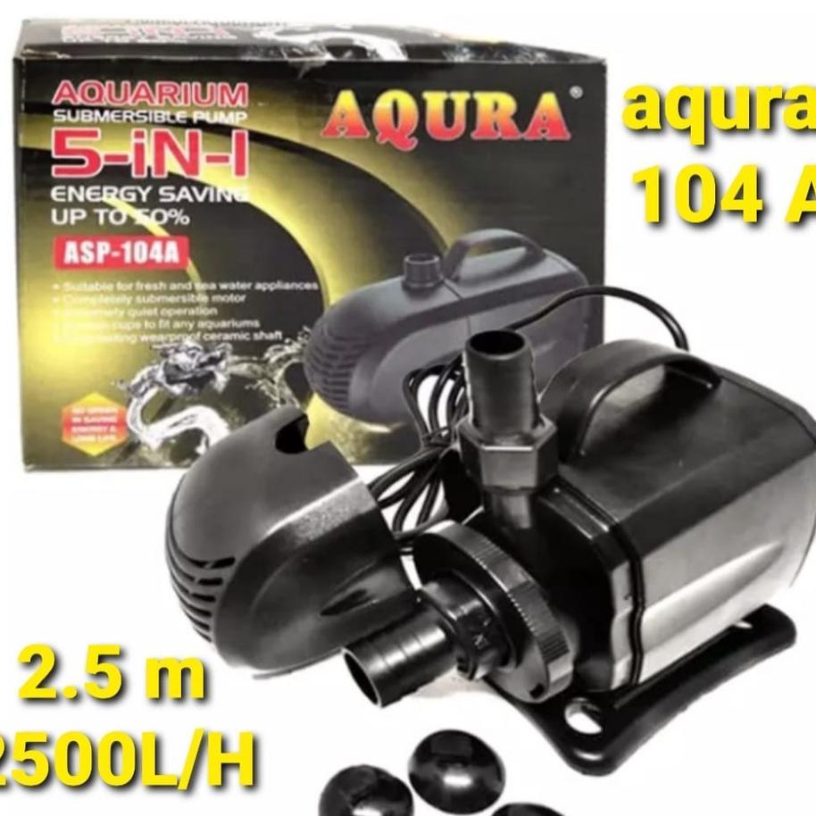 Aqura 104 A Power Head Pompa Kolam Ikan Hias