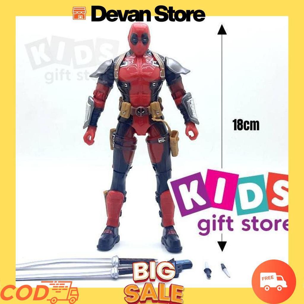 DEADPOOL FIGURE LOOSEPACK - MAINAN FIGUR