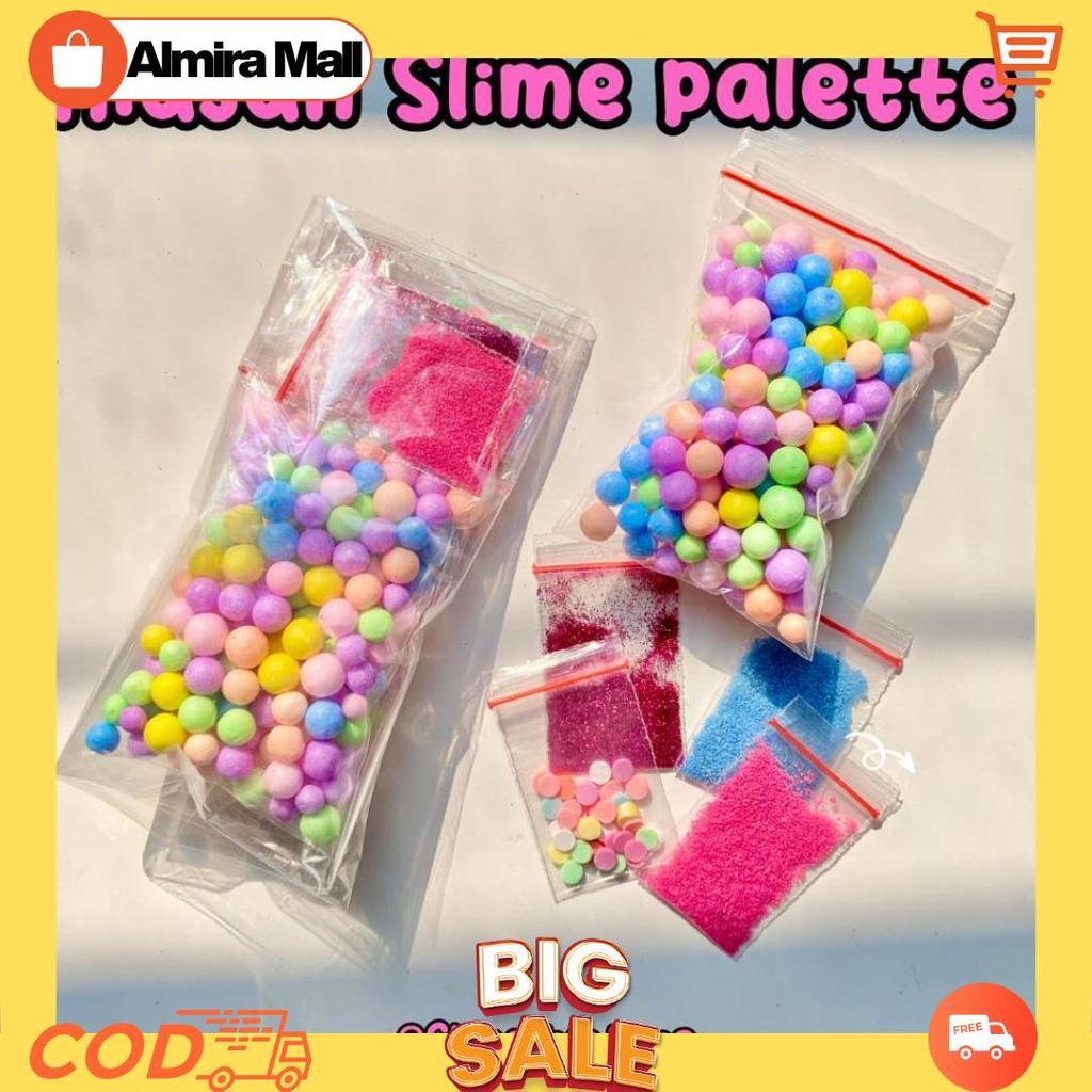 HIASAN TAMBAHAN SLIME PALETTE BY SLIME BINTARO || HIASAN SLIME PALETTE || HIASAN SLIME LUCU DAN BAGU