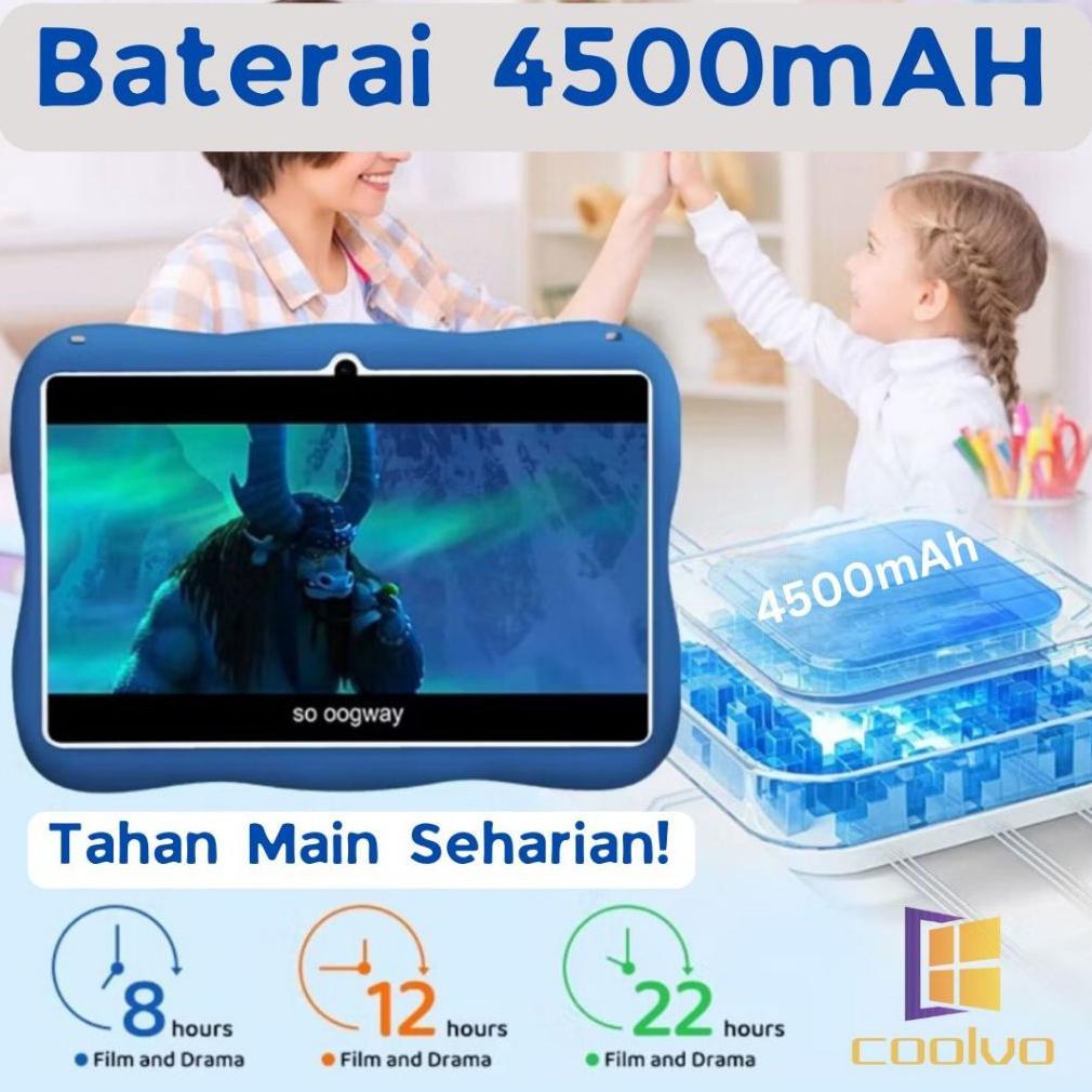 Terbaru Tabivoo Kids Tablet / Tablet Anak / Tablet Edukasi / Tablet Inch 7 Inch/ Tablet PC / Tablet 