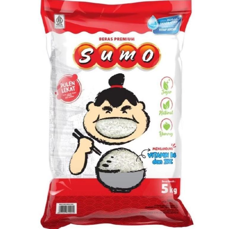 Beras Sumo Merah 5 Kg / Sumo Merah 5Kg / Sumo Merah 5 Kilogram (Beras Fortifikasi)