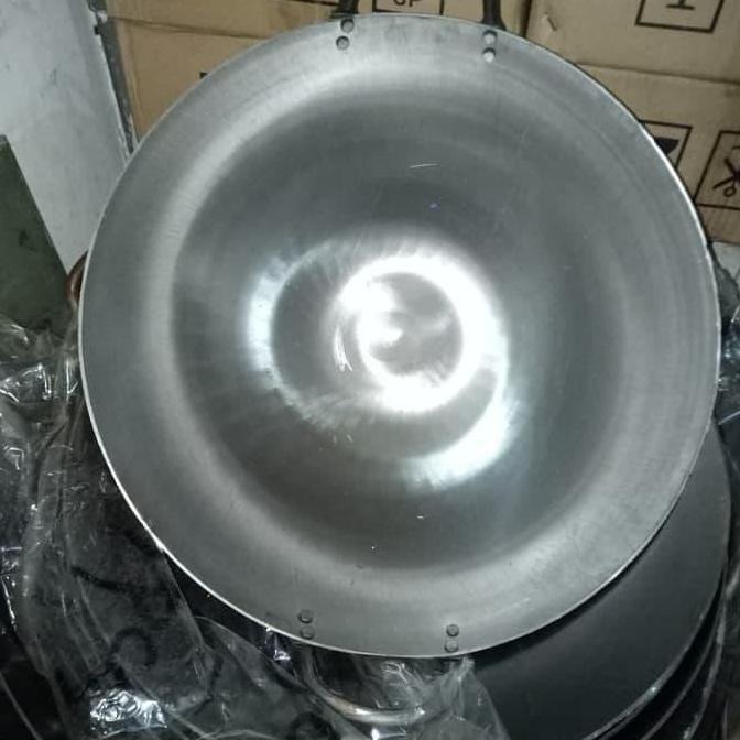 wajan / kuali / WOK / WAJAN PLAT BAJA PUTIH 40CM