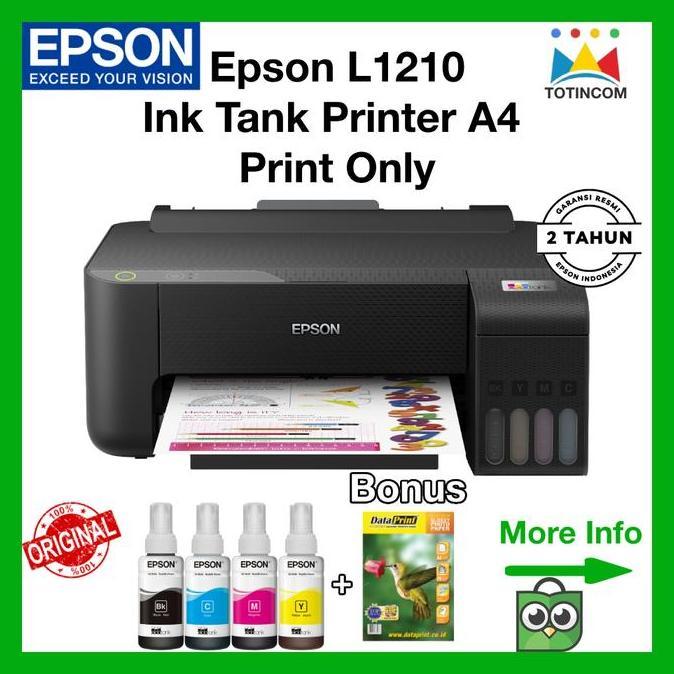 TERBARU - Printer Epson L1210 Printer tanpa Scanner dan Copy