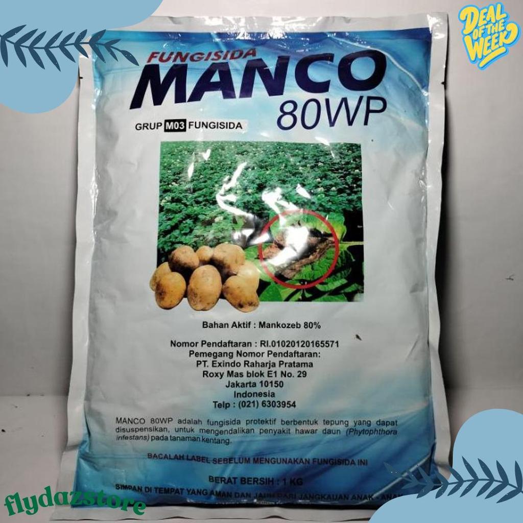 Lagi Diskon Nih Fungisida Kontak Dan Sistemik Manco 80Wp 100 Gram Respack Pembasmi Jamur Tanaman Bah