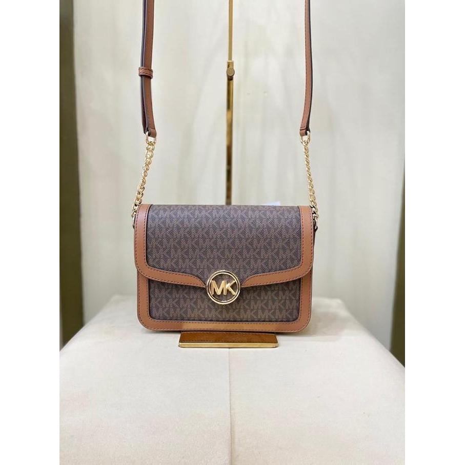 MK LEIDA MEDIUM FLAP SHOULDER BAG ORIGINAL