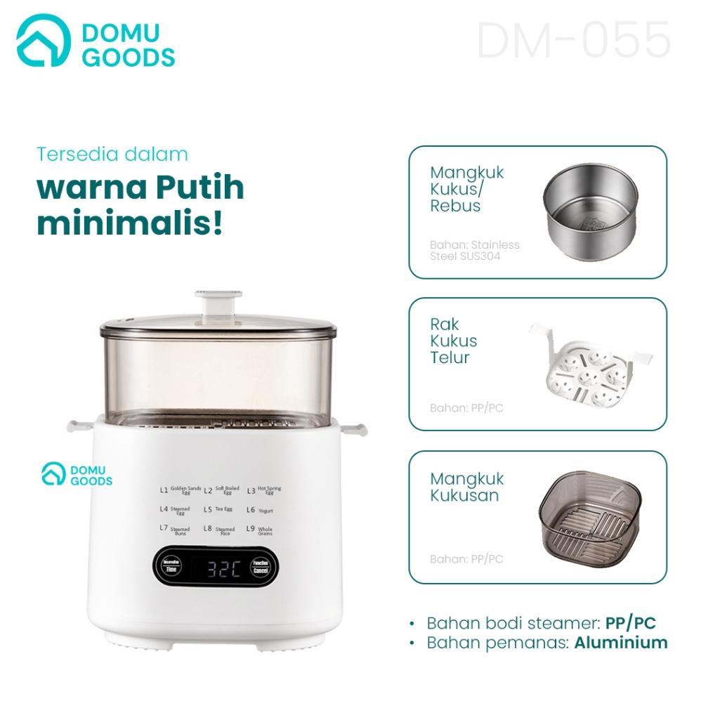 Bisa Cod Domu Mini Egg Steamer / Electric Steamer Multifungsi / Kukusan Listrik / Alat Masak Praktis