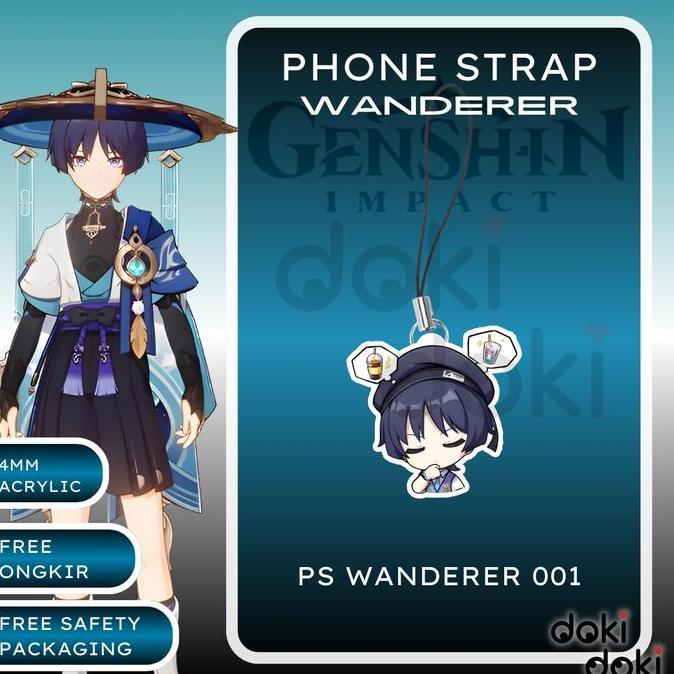 PHONE STRAP WANDERER GENSHIN IMPACT