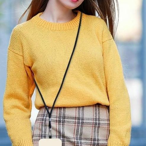 grosimart78b TALI SEPATU GANTUNGAN HP leher case universal sams