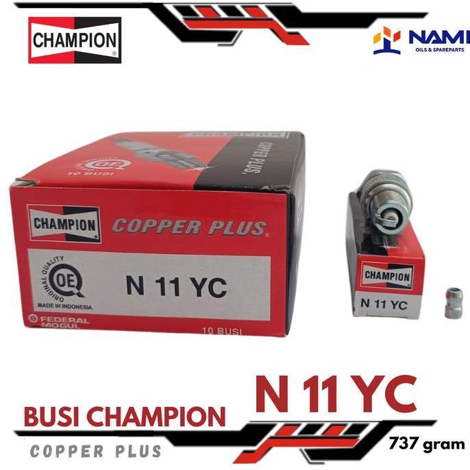 *Champion Busi N11Yc /  N 11 Yc*  Untuk Mesin Motor Piaggio/Vespa