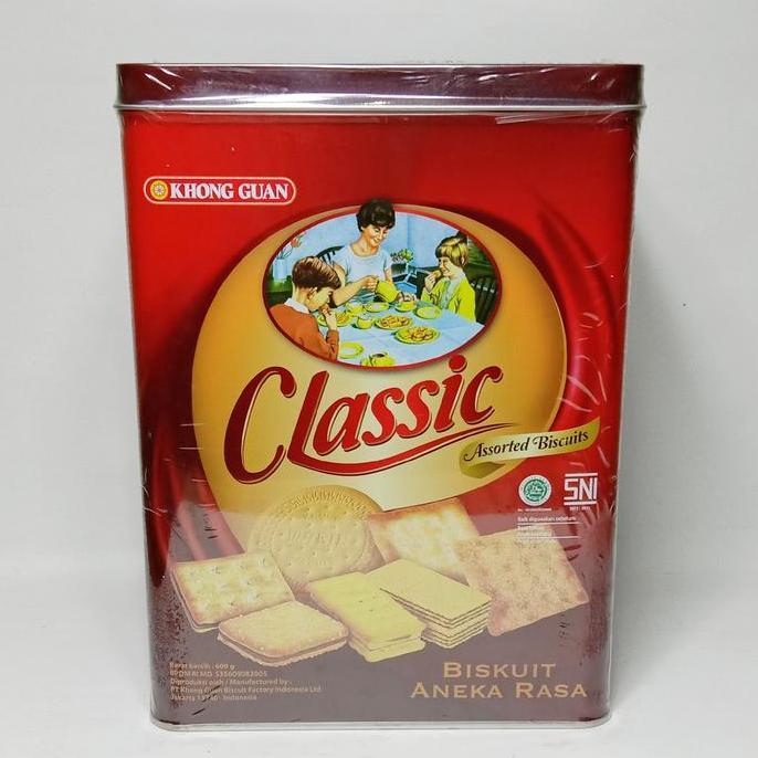 biskuit khong guan kaleng classic 600 gram ARG