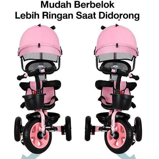 Codsepeda Roda Ta Sepeda Roda 3 Bayi Tricycle Anak Sepeda Anak Roda 3 Stroller Anak Toys 3In1 Unisex
