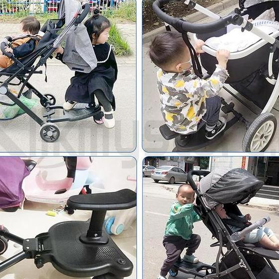 Universal Boncengan Kursi Stroller Anak Roda Dua Tempat Duduk Tambahan Kereta Bayi Baby