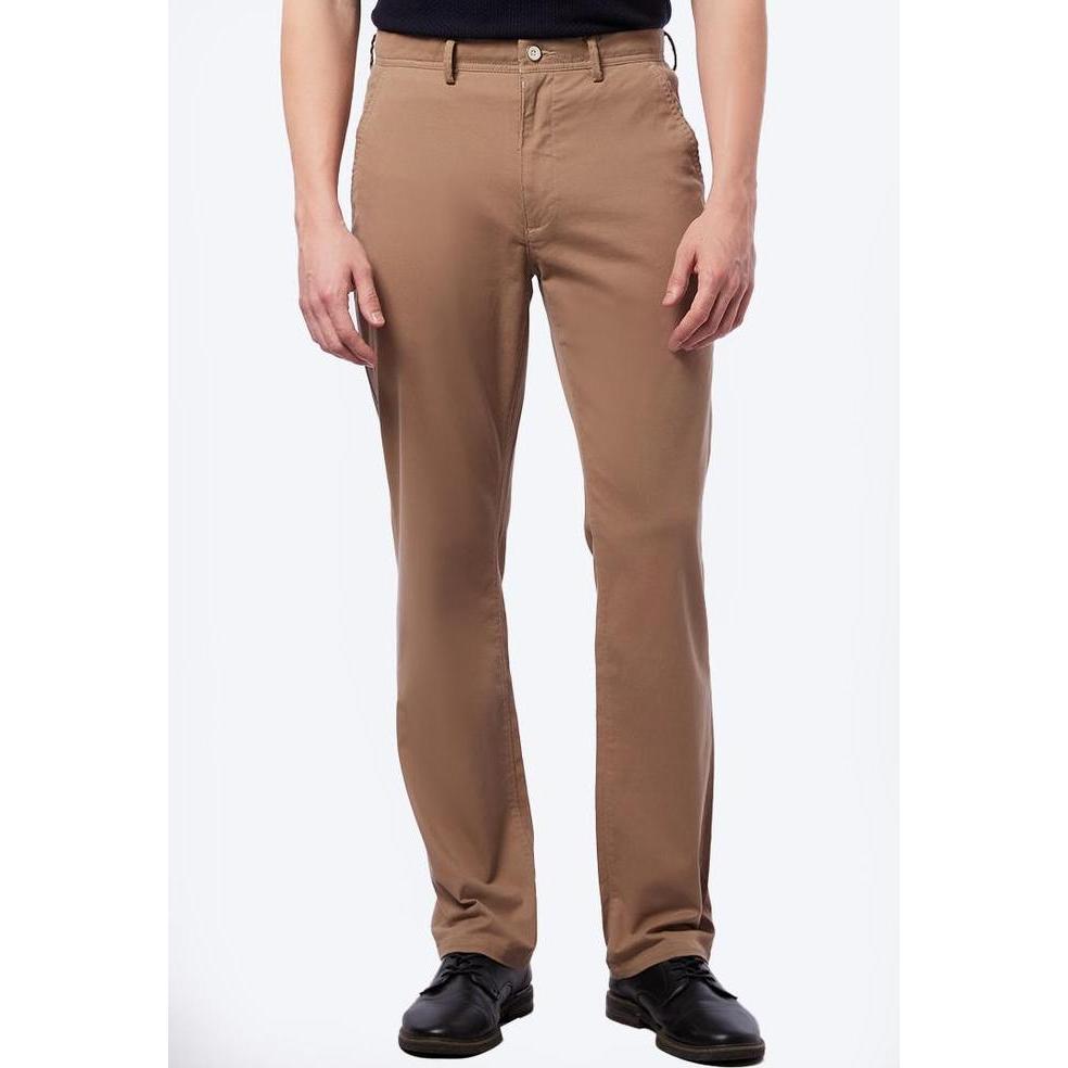 WOOD Tapered Fit Chinos Pants 2-OPXBSC523O048 Khaki