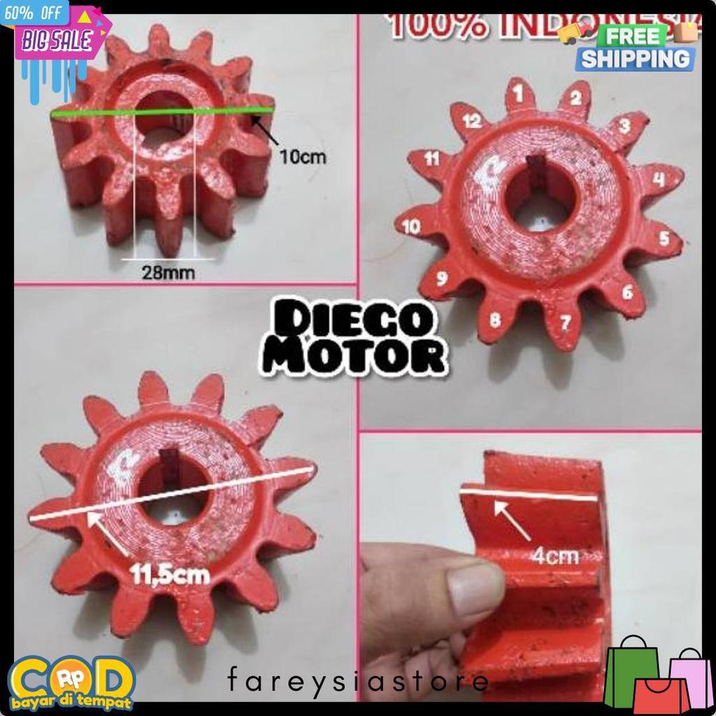 Diskon Kemerdekaan Gigi Besar Nenas Molen Mesin Pengaduk Semen Rs0