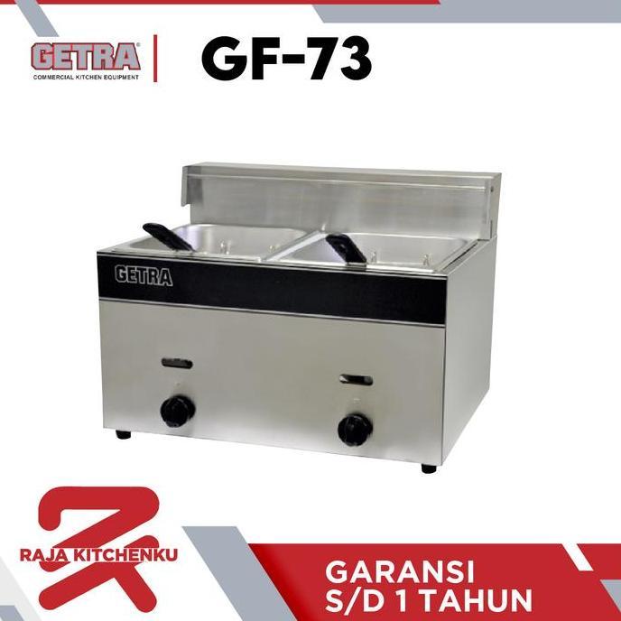 GETRA GAS DEEP FRYER TABLE TOP GETRA GF-73 / MEJA PENGGORENGAN ORIGINAL DAN TERPERCAYA