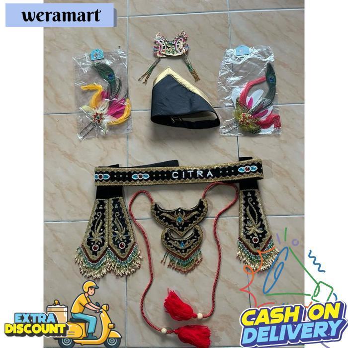 [Drs] Uncal / Jatuhan / Kostum Celeng Srenggi / Kostum Jaranan / Aksesoris Jaranan Set1
