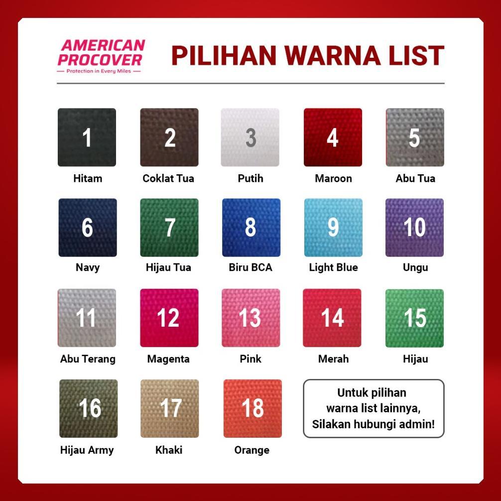 American Procover Sarung Koper Samsonite BTS Butter - Sarung Koper Transparan Kuat dan Tahan Lama