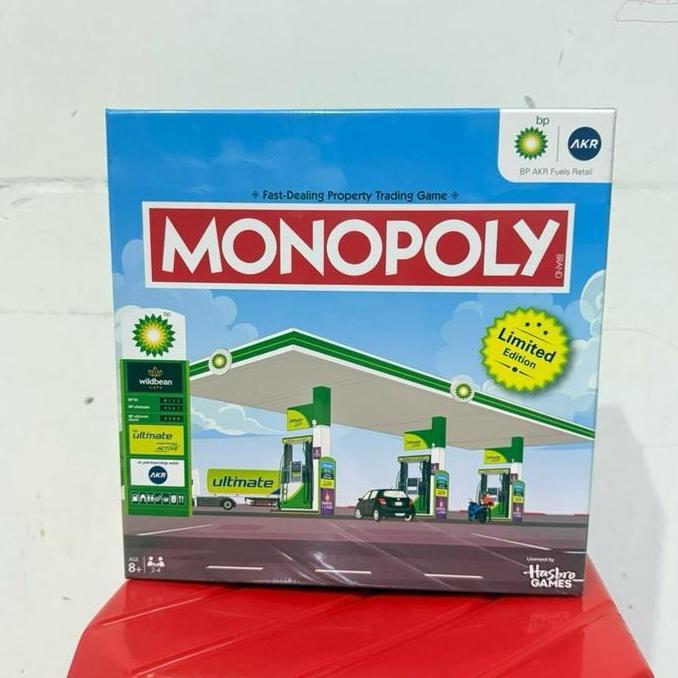 Monopoly Original BP Limited Edition - Mainan Monopoli Pom Bensin BP PAS