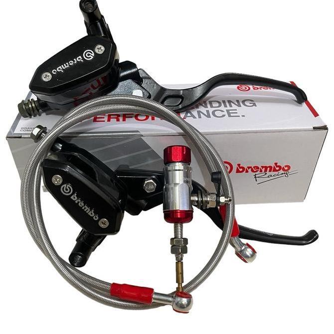 Master rem domino universal semua motor kopling hidrolik set stut selang [terbaik]