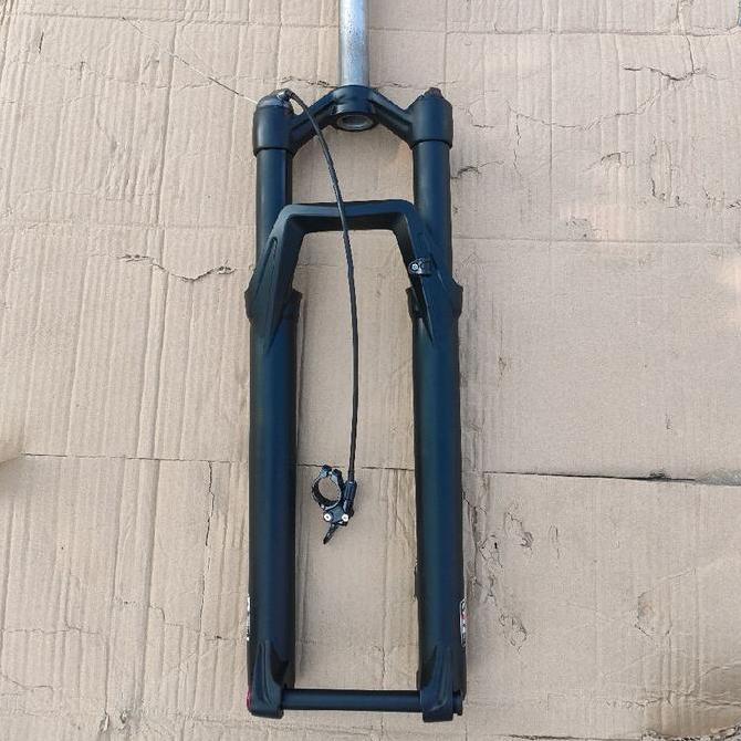 Fork Syte Ta Travel 120 Untuk Sepeda Mtb Uk 26-27,5 Dengan Remote Lock Aksesori Sepeda Berkualitas K