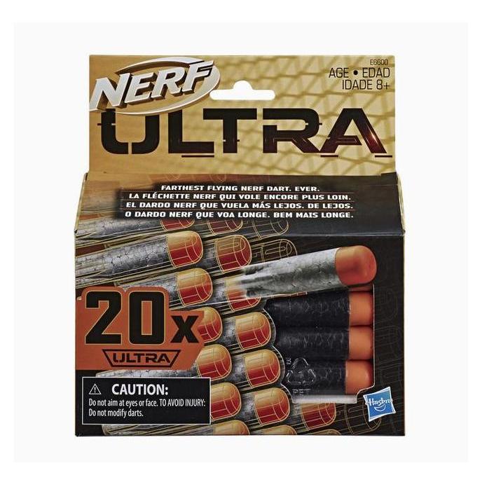 NERF ULTRA DART 20x FARTHEST FLYING NERF DART PELURU ORIGINAL HASBRO