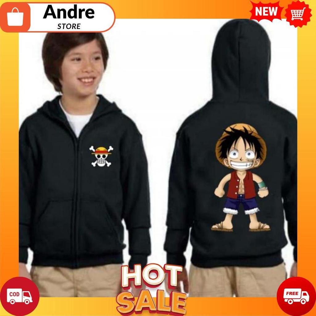 JAKET PRIA / JAKET ANIME / JAKET ONE PIECE ANAK / JAKET ANAK TERBARU COD[B2][B1]