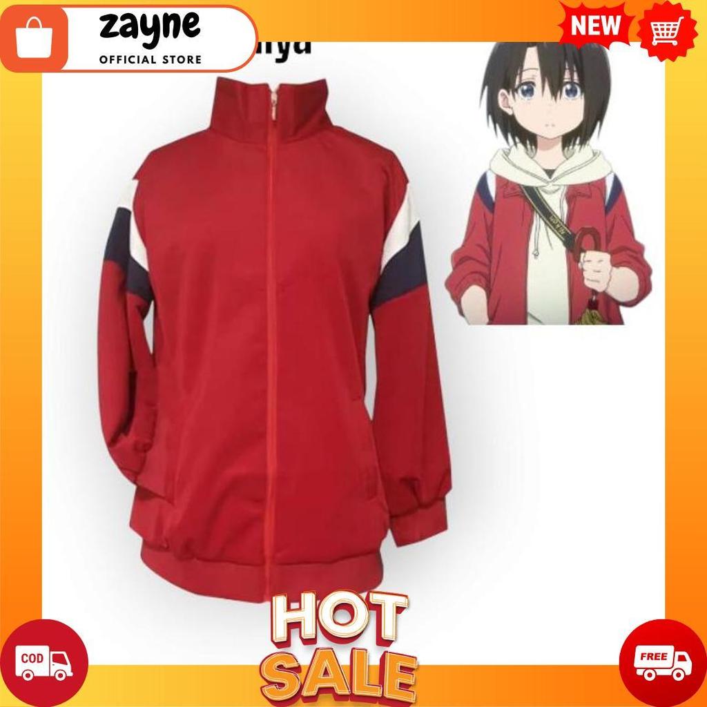 Jaket Anime Yuzuru Hanyu Nishimiya Polos Premium tebal / Jaket Tracktop Cosplay Anime Yuzuru Nishimi