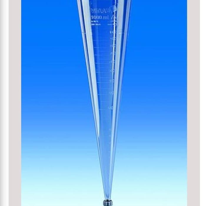 Sedimentation Cone Plastik / Imhoff Plastik. 1000Ml. Vit Lab Original Dan Terpercaya