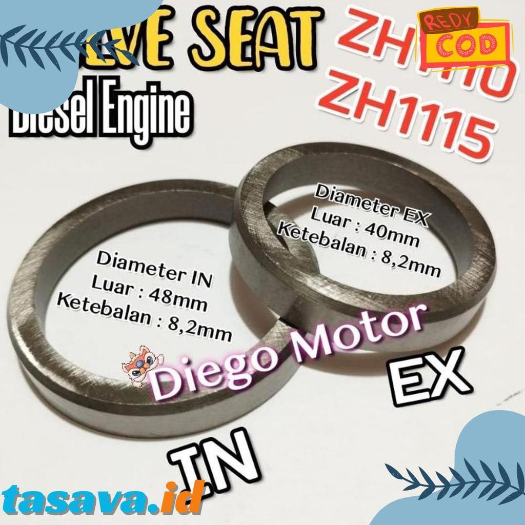 Cod Zh1110 Zh1115 Valve Seat Seting Kedudukan Payung Klep Mesin Diesel Dongfeng Jiangdong 20Hp 23Hp 