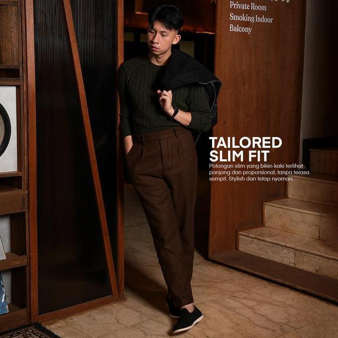 Promo Wool Trouser Pants Sim Fit COD