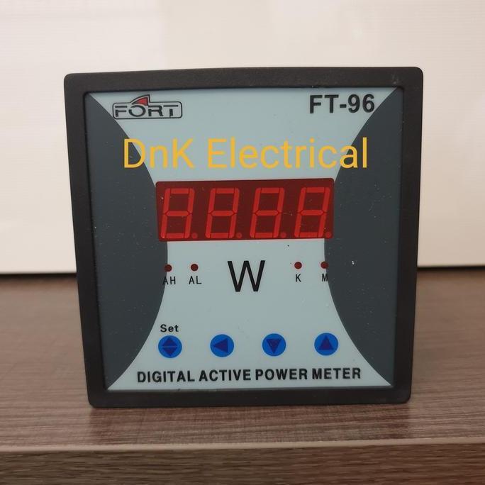 AC Digital Watt Meter Merk FORT
